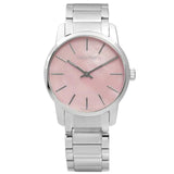Buy Shop Calvin Klein City Pink Mother of Pearl Dial Stainless Steel Strap Watch For Women - K2G2314E USA Online
