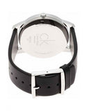 Buy Shop Calvin Klein City Quartz Black Dial Black Leather Strap Watch for Men - K2G2G1C1 USA Online