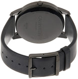 Buy Shop Calvin Klein City Quartz Black Dial Black Leather Strap Watch for Men - K2G2G4C1 USA Online