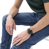 Buy Shop Calvin Klein City Quartz Black Dial Black Leather Strap Watch for Men - K2G2G4CX USA Online