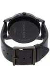 Buy Shop Calvin Klein City Quartz Black Dial Black Leather Strap Watch for Men - K2G2G4CX USA Online
