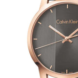 Buy Shop Calvin Klein City Quartz Black Dial Black Leather Strap Watch for Men - K2G2G6CZ USA Online