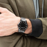 Buy Shop Calvin Klein City Quartz Black Dial Black Steel Strap Watch for Men - K2G2G4B1 USA Online