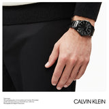 Buy Shop Calvin Klein City Quartz Black Dial Black Steel Strap Watch for Men - K2G2G4B1 USA Online