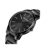 Buy Shop Calvin Klein City Quartz Black Dial Black Steel Strap Watch for Men - K2G2G4B1 USA Online