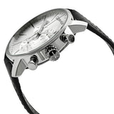 Buy Shop Calvin Klein City Chronograph Silver Dial Black Leather Strap Watch for Men - K2G271C6 USA Online