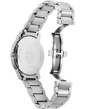 Calvin Klein City Quartz White Dial Silver Steel Strap Watch for Men - K2G2G1Z6