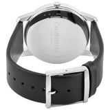 Buy Shop Calvin Klein City Silver Dial Black Steel Strap Watch for Men - K2G2G1CX USA Online