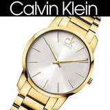 Buy Shop Calvin Klein City Silver Dial Gold Steel Strap Watch for Men - K2G21546 USA Online