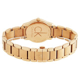 Buy Shop Calvin Klein City White Mother of Pearl Dial Rose Gold Steel Strap Watch for Women - K2G23646 USA Online