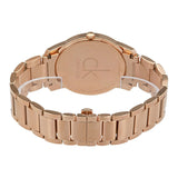 Buy Shop Calvin Klein City White Dial Rose Gold Steel Strap Watch for Men - K2G21646 USA Online