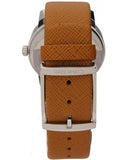 Buy Shop Calvin Klein City Silver Dial Orange Leather Strap Watch for Women - K2G231G6 USA Online