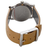 Buy Shop Calvin Klein City Silver Dial Orange Leather Strap Watch for Women - K2G231G6 USA Online