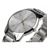 Buy Shop Calvin Klein City Silver Dial Silver Steel Strap Watch for Men - K2G21126 USA Online
