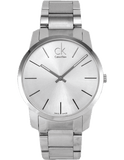 Buy Shop Calvin Klein City Silver Dial Silver Steel Strap Watch for Men - K2G21126 USA Online