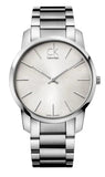 Buy Shop Calvin Klein City Silver Dial Silver Steel Strap Watch for Men - K2G21126 USA Online