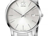 Buy Shop Calvin Klein City Silver Dial Silver Steel Strap Watch for Men - K2G2G146 USA Online