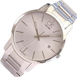 Buy Shop Calvin Klein City Silver Dial Silver Steel Strap Watch for Men - K2G2G146 USA Online