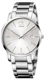 Buy Shop Calvin Klein City Silver Dial Silver Steel Strap Watch for Men - K2G2G146 USA Online