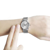 Buy Shop Calvin Klein City Silver Dial Silver Steel Strap Watch for Women - K2G23126 USA Online