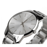 Buy Shop Calvin Klein City Silver Dial Silver Steel Strap Watch for Women - K2G23126 USA Online