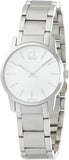 Buy Shop Calvin Klein City Silver Dial Silver Steel Strap Watch for Women - K2G23126 USA Online