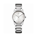 Buy Shop Calvin Klein City Silver Dial Silver Steel Strap Watch for Women - K2G23126 USA Online