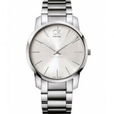Buy Shop Calvin Klein City Silver Dial Silver Steel Strap Watch for Women - K2G23126 USA Online