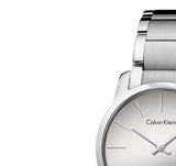 Buy Shop Calvin Klein City Silver Dial Silver Steel Strap Watch for Women - K2G23148 USA Online