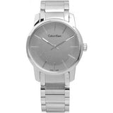 Buy Shop Calvin Klein City Silver Dial Silver Steel Strap Watch for Women - K2G23148 USA Online