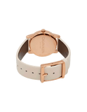 Buy Shop Calvin Klein City Silver Dial White Leather Strap Watch for Women - K2G236X6 USA Online