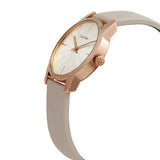 Buy Shop Calvin Klein City Silver Dial White Leather Strap Watch for Women - K2G236X6 USA Online