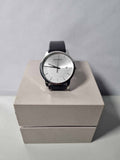 Buy Shop Calvin Klein City White Dial Black Leather Strap Watch for Men - K2G2G1CD USA Online