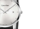 Buy Shop Calvin Klein City White Dial Black Leather Strap Watch for Men - K2G2G1CD USA Online