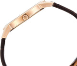 Buy Shop Calvin Klein City White Dial Brown Leather Strap Watch for Men - K2G21629 USA Online