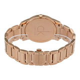 Buy Shop Calvin Klein City White Dial Rose Gold Steel Strap Watch for Men - K2G21646 USA Online