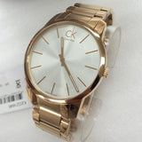Buy Shop Calvin Klein City White Dial Rose Gold Steel Strap Watch for Men - K2G21646 USA Online