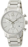 Buy Shop Calvin Klein City White Dial Silver Steel Strap Watch for Men - K2G27146 USA Online