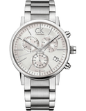 Buy Shop Calvin Klein City White Dial Silver Steel Strap Watch for Men - K2G27146 USA Online