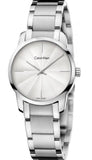 Buy Shop Calvin Klein City White Dial Silver Steel Strap Watch for Women - K2G23146 USA Online