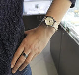 Buy Shop Calvin Klein City White Dial White Leather Strap Watch for Women - K2G231XH USA Online