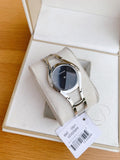 Buy Shop Calvin Klein Class Black Dial Silver Steel Strap Watch for Women - K6R23121 USA Online