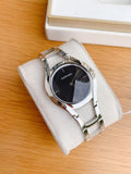 Buy Shop Calvin Klein Class Black Dial Silver Steel Strap Watch for Women - K6R23121 USA Online