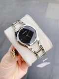 Buy Shop Calvin Klein Class Black Dial Silver Steel Strap Watch for Women - K6R23121 USA Online