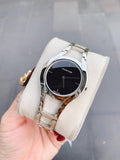 Buy Shop Calvin Klein Class Black Dial Silver Steel Strap Watch for Women - K6R23121 USA Online