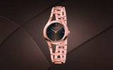 Buy Shop Calvin Klein Class Brown Dial Rose Gold Steel Strap Watch for Women - K6R2362K USA Online
