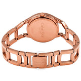 Buy Shop Calvin Klein Class Brown Dial Rose Gold Steel Strap Watch for Women - K6R2362K USA Online