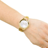 Buy Shop Calvin Klein Class White Dial Gold Steel Strap Watch for Women - K6R23526 USA Online