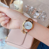 Buy Shop Calvin Klein Class White Dial Gold Steel Strap Watch for Women - K6R23526 USA Online