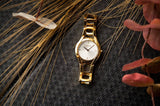 Buy Shop Calvin Klein Class White Dial Gold Steel Strap Watch for Women - K6R23526 USA Online